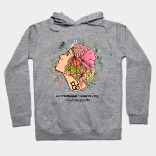 embrace equity international women's day 2023 Hoodie